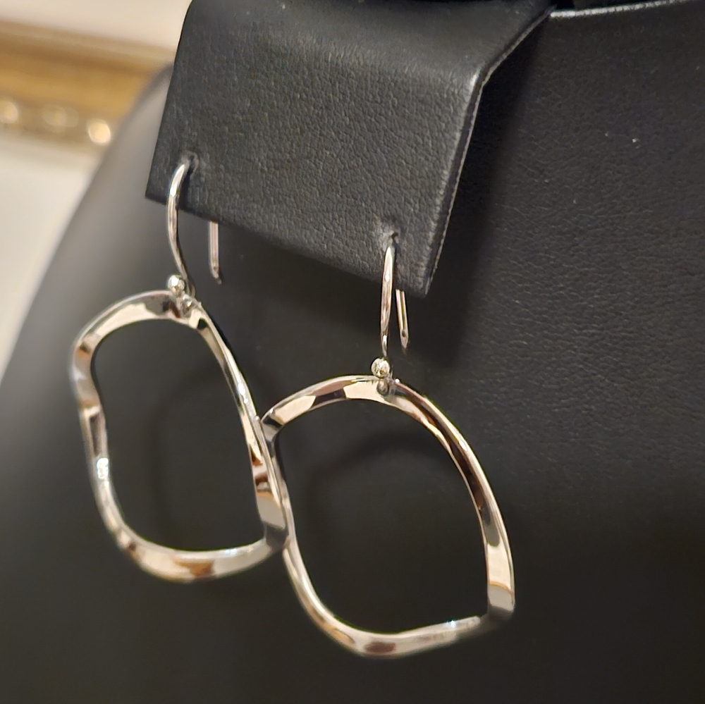 IPPOLITA Style Classico Wavy Round Circle Hoops Sterling Silver
